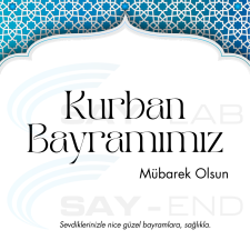 Kurban Bayramınız Mübarek Olsun